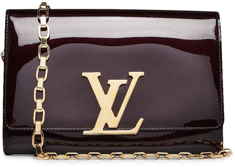 louis vuitton amarante vernis gm|louis vuitton vernis leather strap.